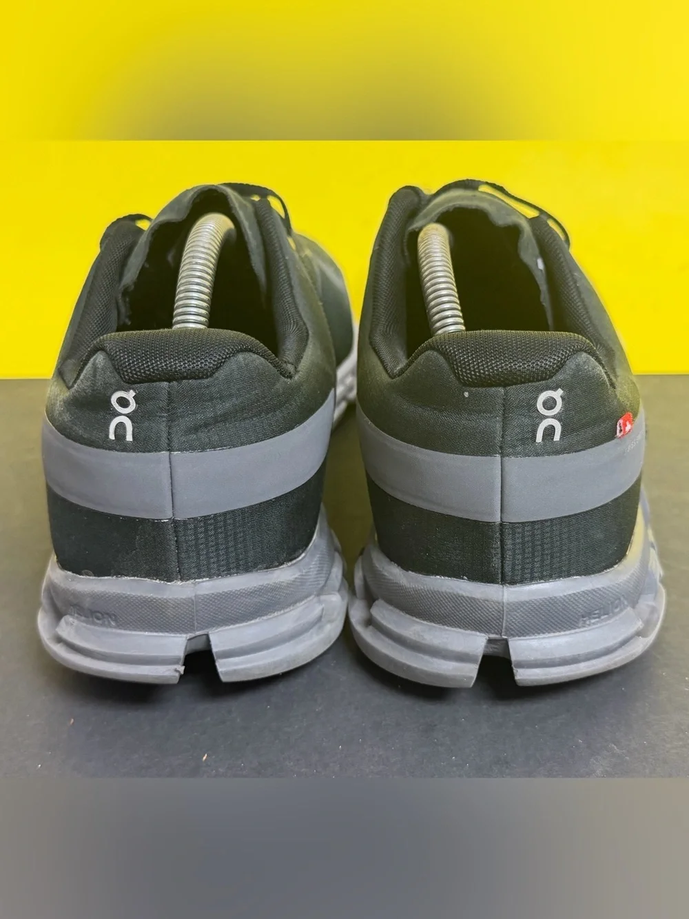 Size 12 - On Cloudflow Black Asphalt Men’s Running Shoes